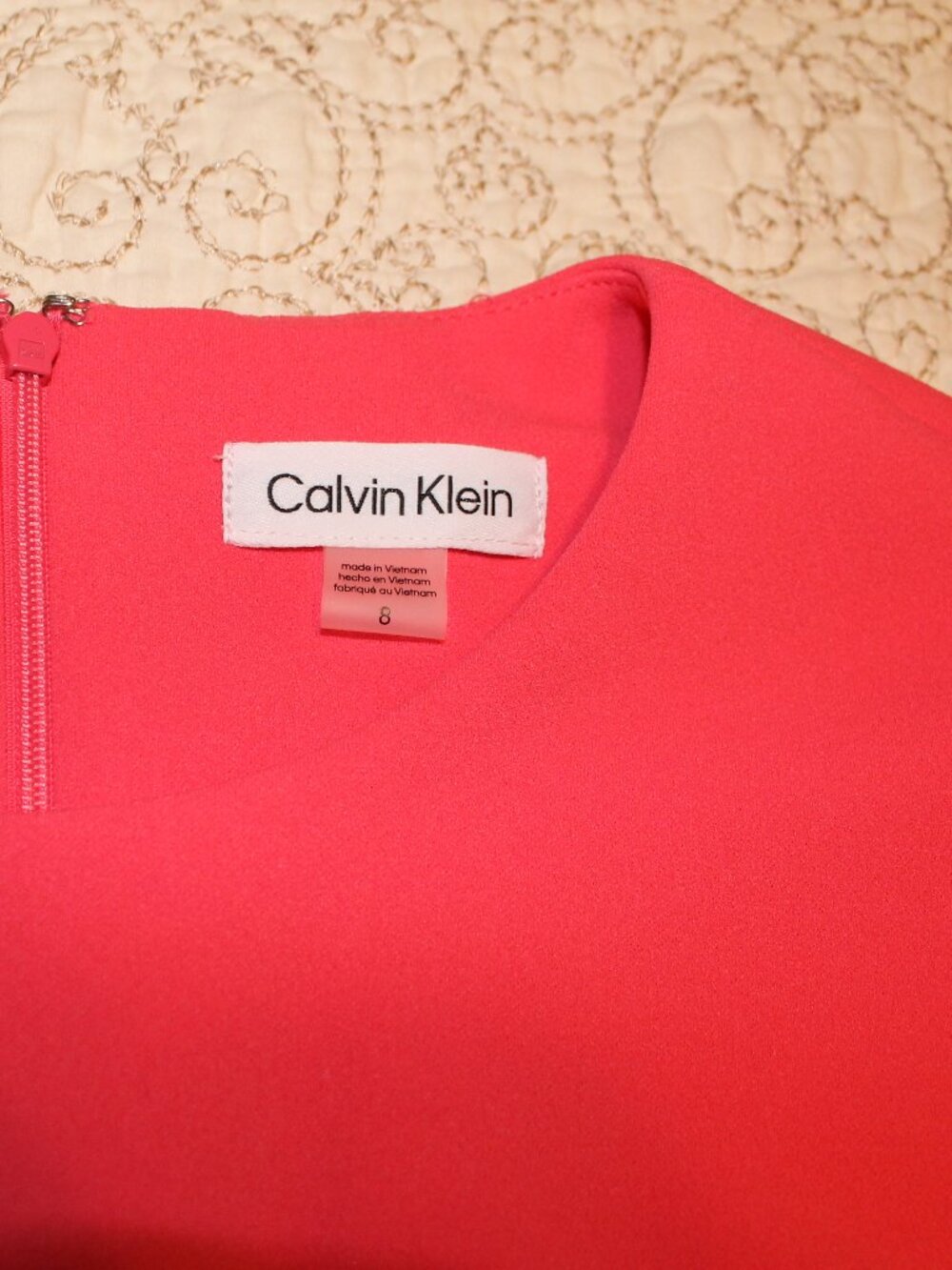 Calvin Klein ruched sheath dress - Picture 4 of 7